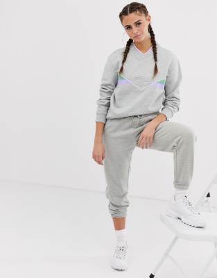 fila grey tracksuit