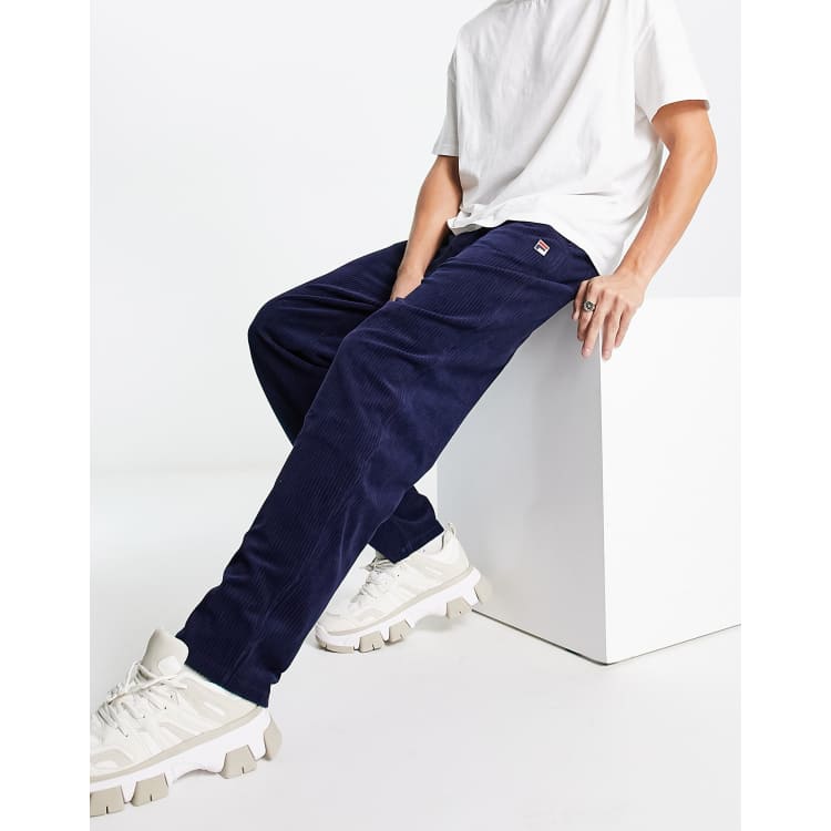 Wilmet Pantalon Jogging Homme FILA BLEU pas cher - Pantalons de