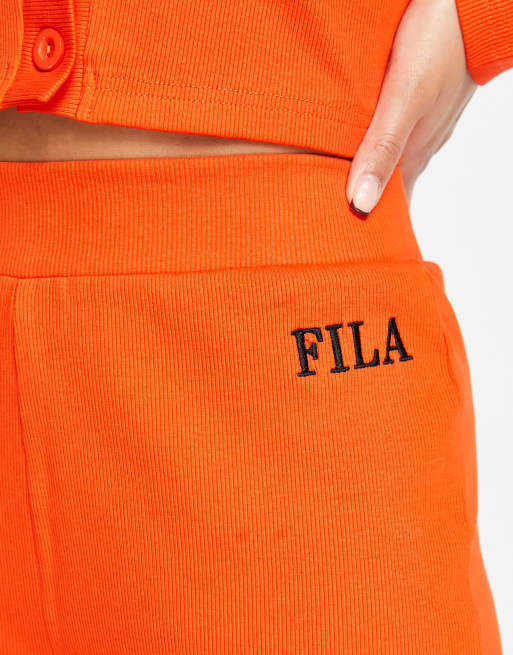 Pantaloni store rossi fila