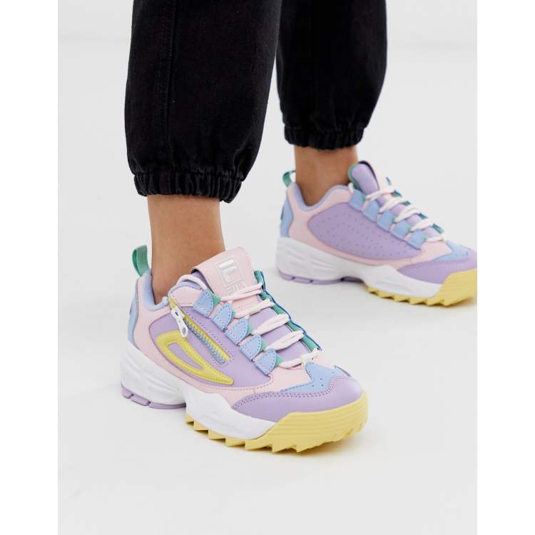 Fila disruptor 3 zip multicolor sales shoes