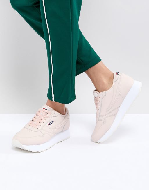 fila platform tennis shoes