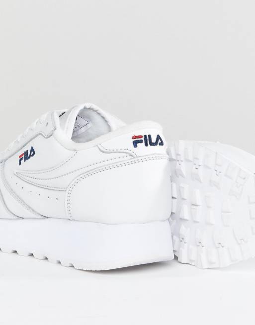 Fila Platform Orbit Trainers In White