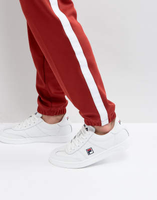 tenis fila retro masculino branco