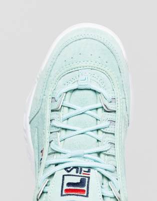 fila disruptor 3 femme verte