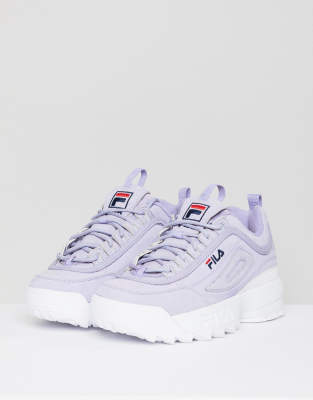 Fila Premium - Disruptor - Sneakers in lila | ASOS