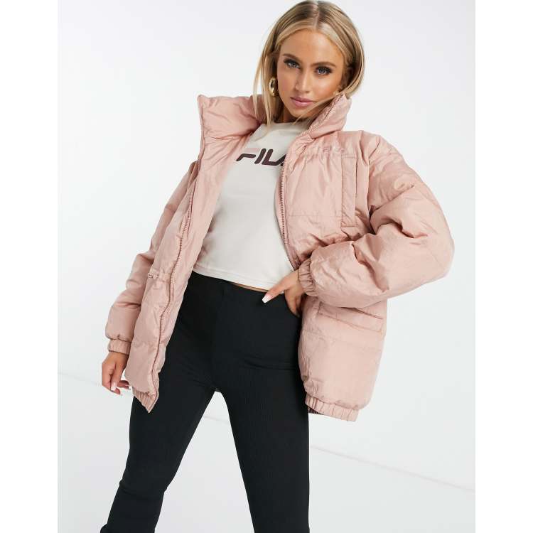 Fila on sale windbreaker pink