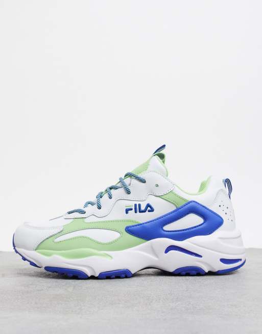 Fila ray store tracer sneakers white