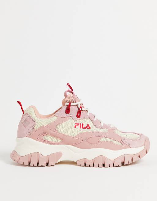 Pink fila shop ray