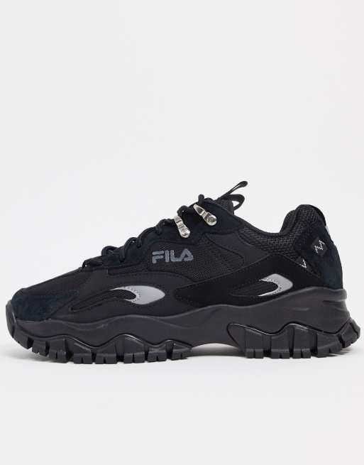 Fila ray tracer store men's black