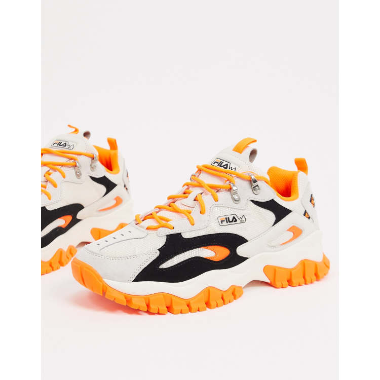 Fila on sale ray orange