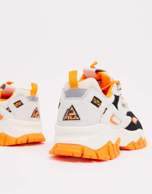 Fila ray deals orange