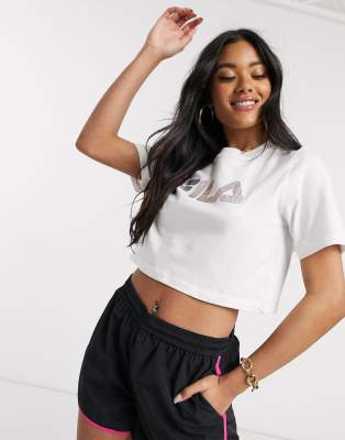 fila crop tee