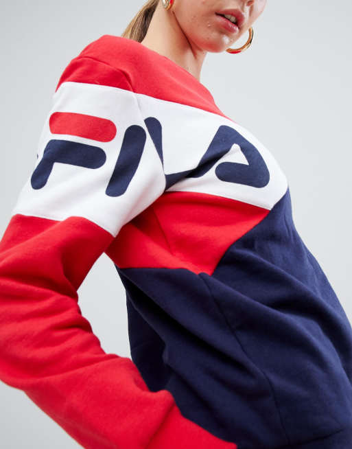 Fila lidia cheap crewneck sweatshirt