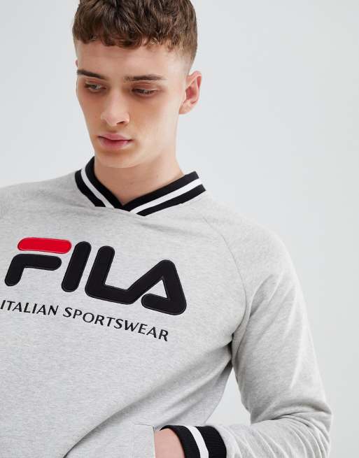 Retro on sale fila sweatshirt