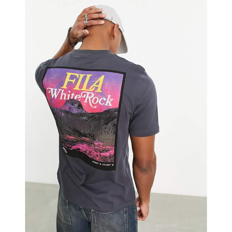 black fila shirt