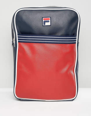 fila backpack leather