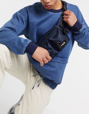 fila waist bag blue