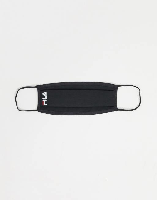 Fila small logo face covering in black