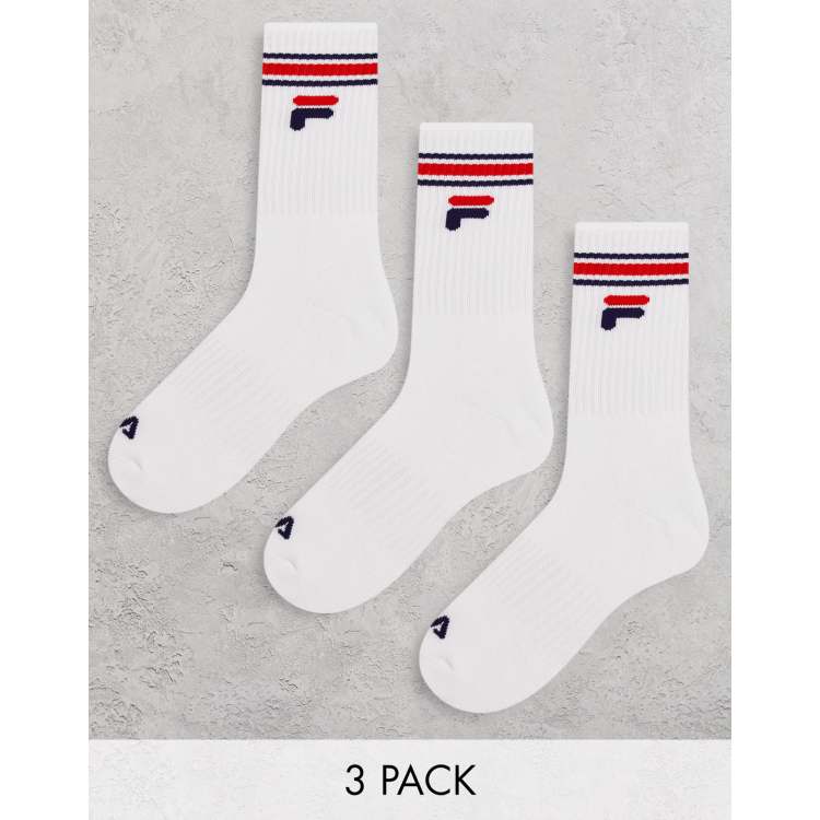 Fila socks in white