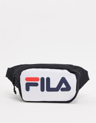 fila black bum bag