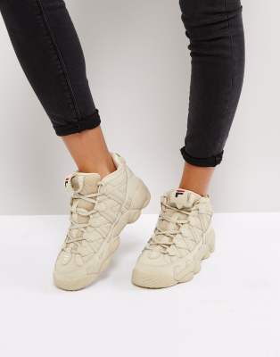 Fila Spaghetti Sneakers In Fila Cream ASOS