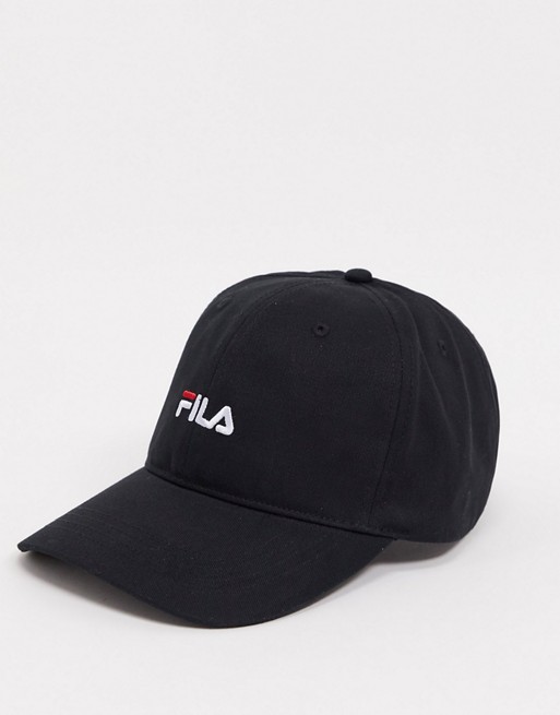 Fila spy baseball cap in black