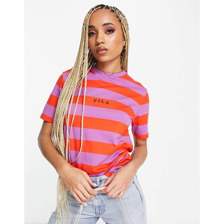 Fila striped clearance top