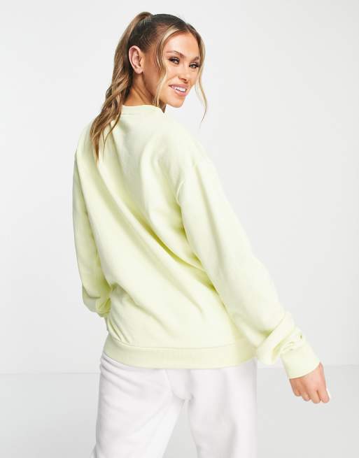 Fila yellow 2025 sweatshirt women's