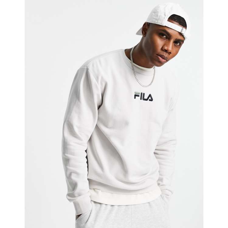 Fila sweatshirt with logo in gray ASOS