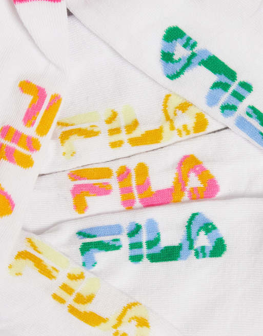 Yellow 2024 fila socks