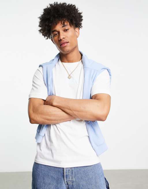 Fila - T-shirt bianca con stampa sul retro - In esclusiva per ASOS