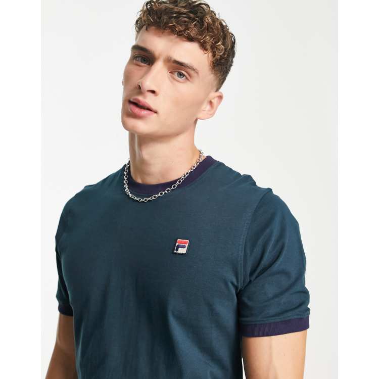 Tee shirt fila clearance vert