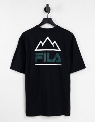 T-shirts imprimés Fila - T-shirt imprimé au dos - Noir