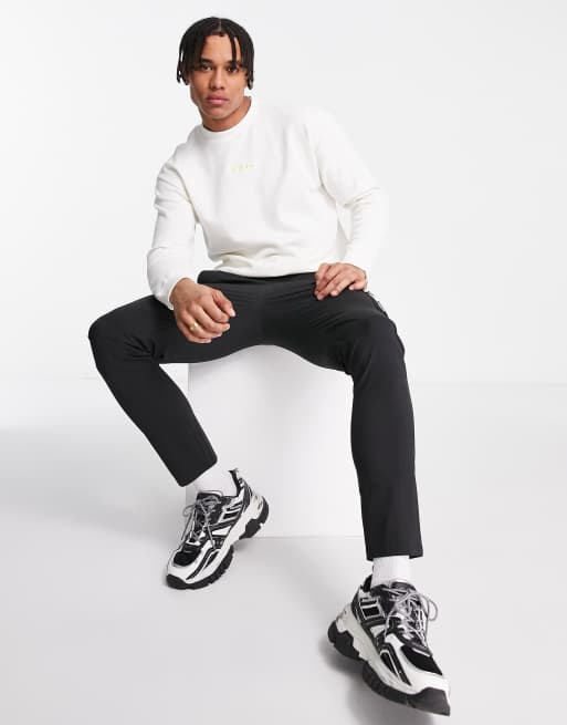 Fila - T-shirt met lange mouwen in gebroken wit, exclusief bij ASOS, 3 van 4