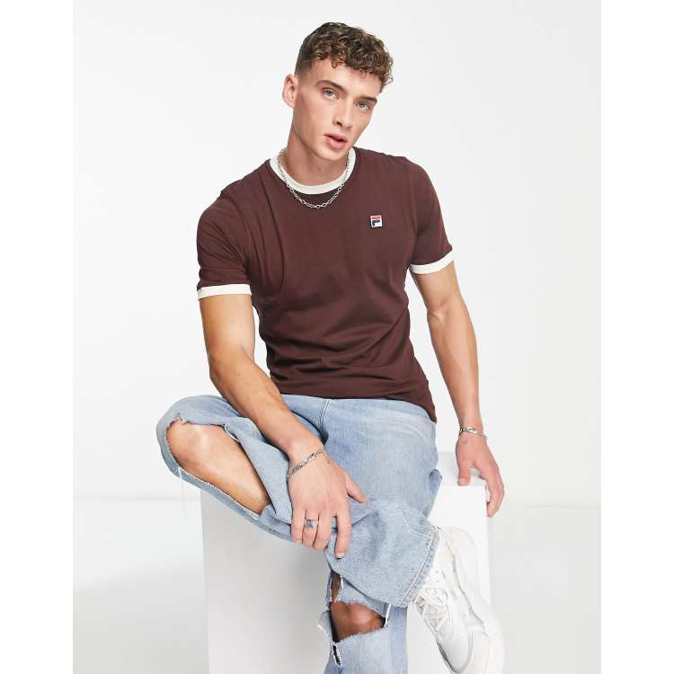 Fila best sale burgundy shirt