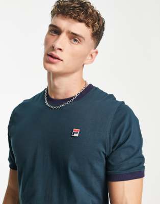 Fila t-shirt with branding in green