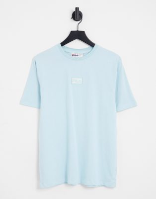 Fila t-shirt with logo in blue - ASOS Price Checker