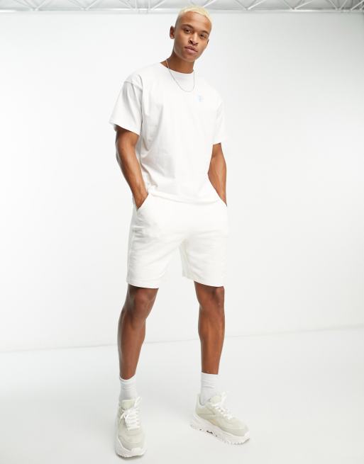 Fila shirt hot sale and shorts