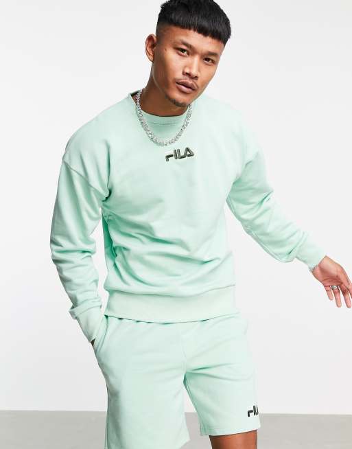 Mint green shop fila shirt