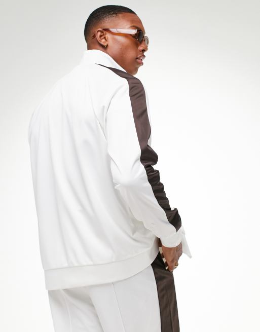 Fila track top with logo in white - exclusive to ASOS, 2 of 4