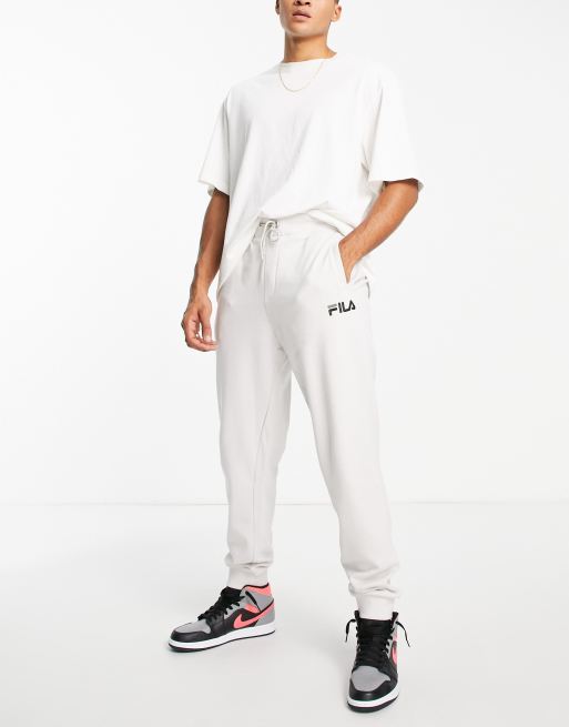 Fila trackies with logo in grey