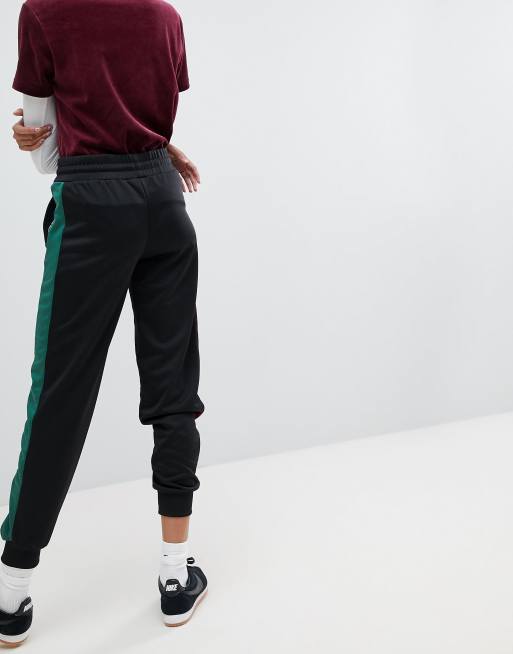 Fila tracksuit bottoms with side clearance stripe