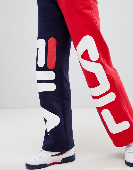 Fila MAY - Tracksuit bottoms - black 