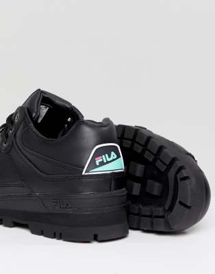 fila trailblazer boots black