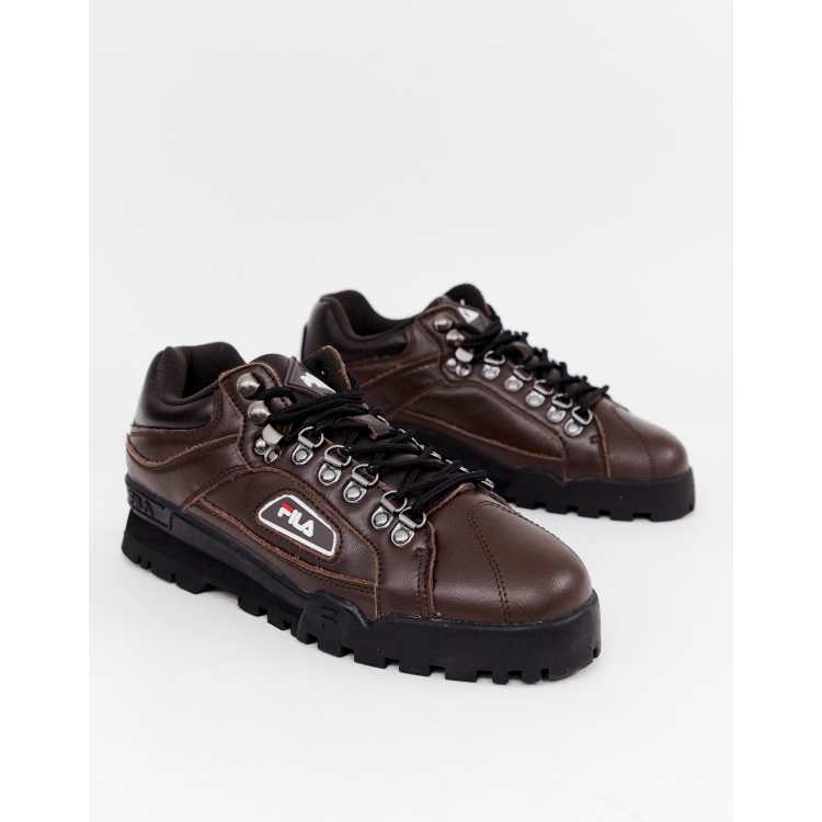 Fila brown store