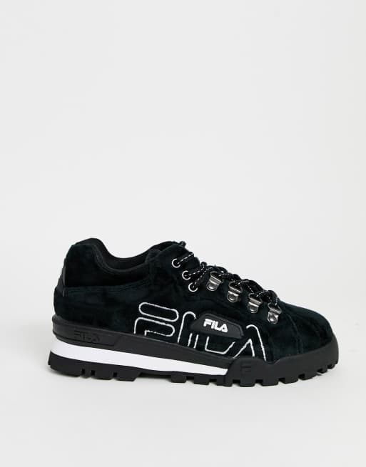 Fila velvet clearance trainers