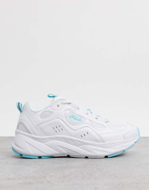 fila white trigate fade trainers