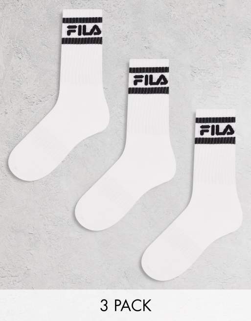 White on sale fila socks