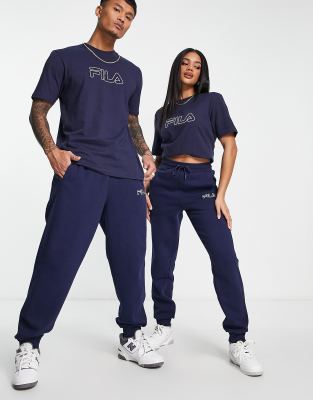 Fila Unisex heritage jogger in navy