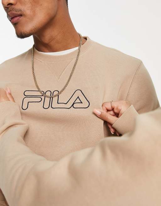 Pull fila homme beige clearance